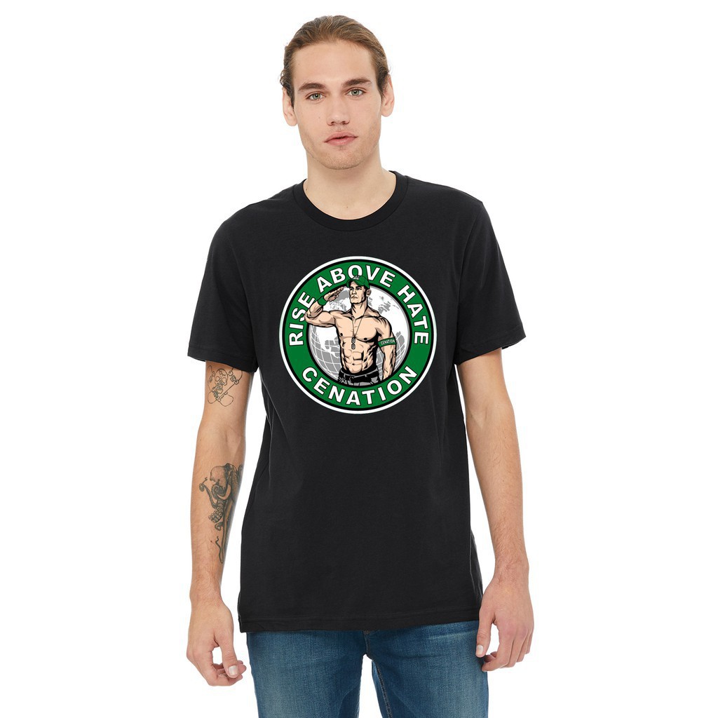 HOT- Áo Phông WWE John Cena "John Cena rises above hate" - cực sốc