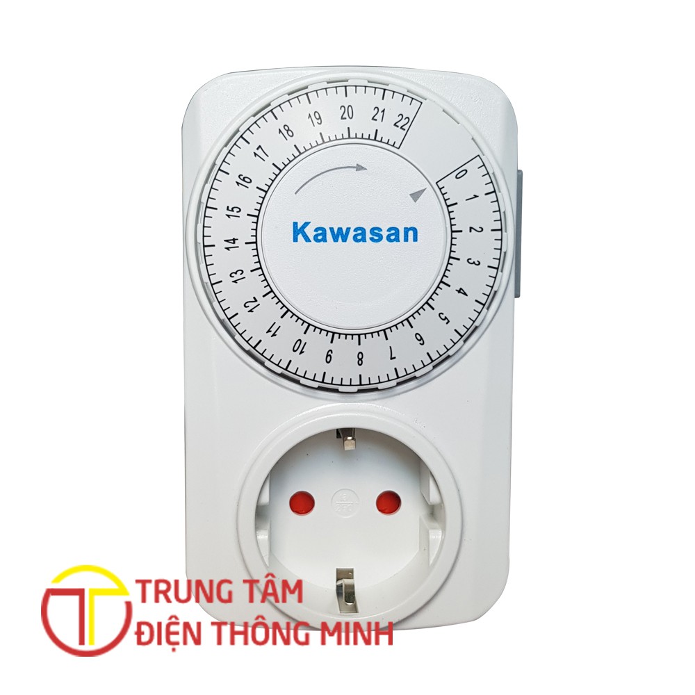 Ổ cắm hẹn giờ lùi tắt thiết bị Kawwsan KW-TG15