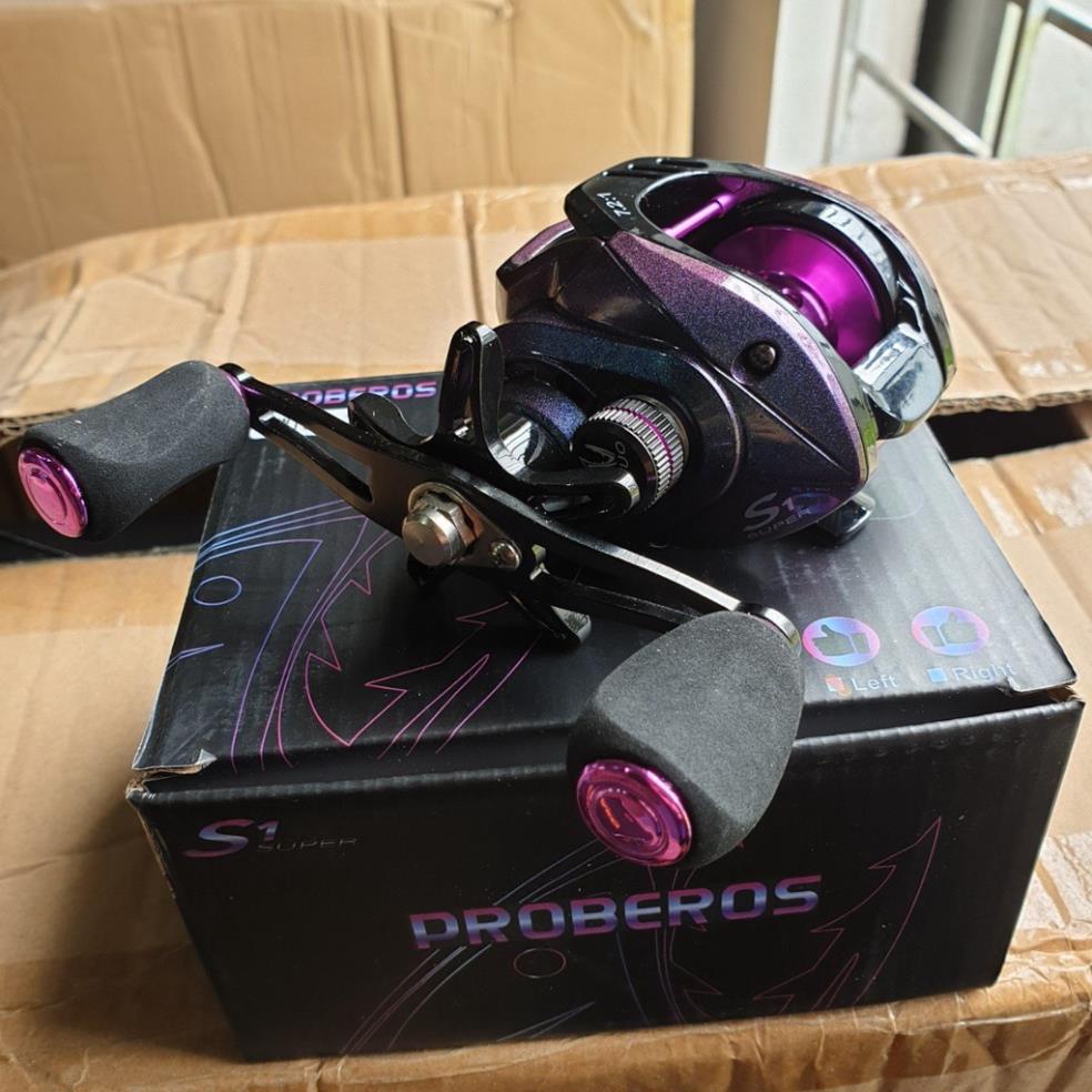 Máy câu lure máy ngang câu cá Proberos S1 tay trái và tay phải tải cá 12kg _ Đồ câu Phía bắc