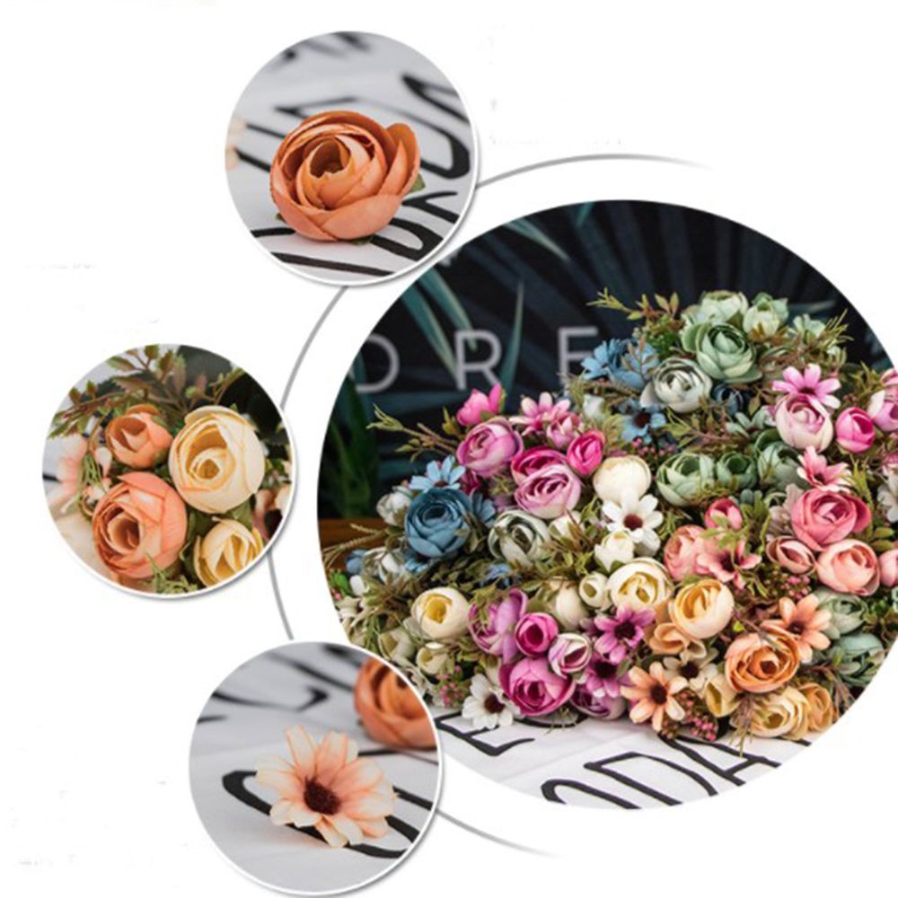 Hoa hồng giả trang trí tiệc cưới