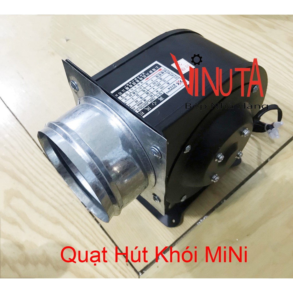 Quạt con sên mini, Quạt hút mùi,khói ly tâm mini, quạt con ốc 120W