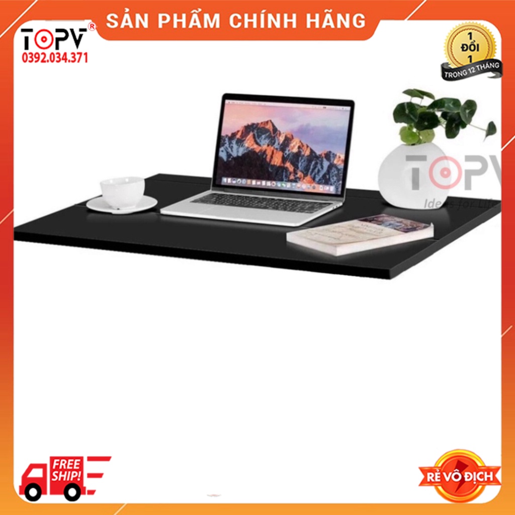 Bàn học gấp gọn thông minh TopV làm việc tại nhà học sinh sinh viên nhỏ gọn mini gắn xếp treo tường TopVHCM