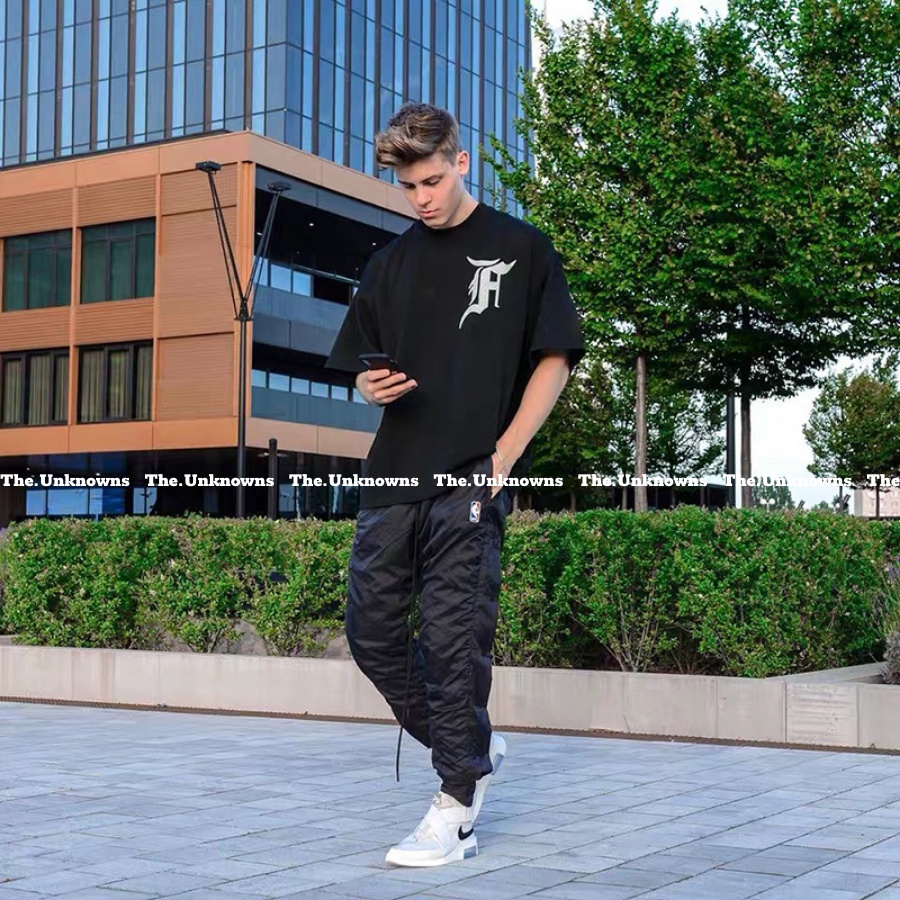 ⚡️[HIGHT QUALITY] - Áo FEAR OF GOD UNION 5th Mesh Tee (BLACK), Áo Mesh Tee FOG Union full tag túi