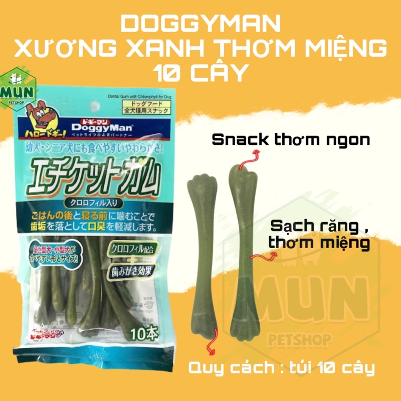 Xương xanh thơm miệng 10 cây DoggyMan (000932)