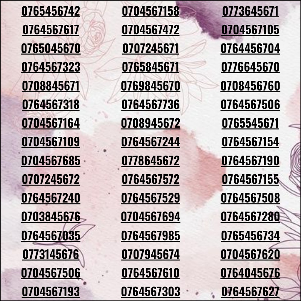 Kho số đẹp miền nam