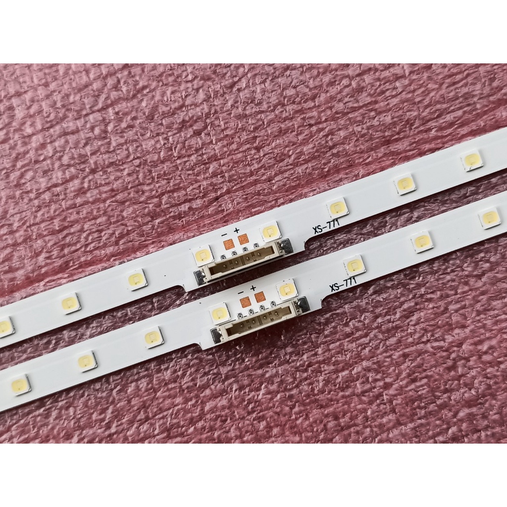 THANH LED VIỀN TIVI SAMSUNG 43Q60 43Q65 19Y_Q60_STC430AB6_3030 HÀNG MỚI 100%, BỘ 2 THANH, MỖI THANH 38 BÓNG 3V, DÀI 46,3