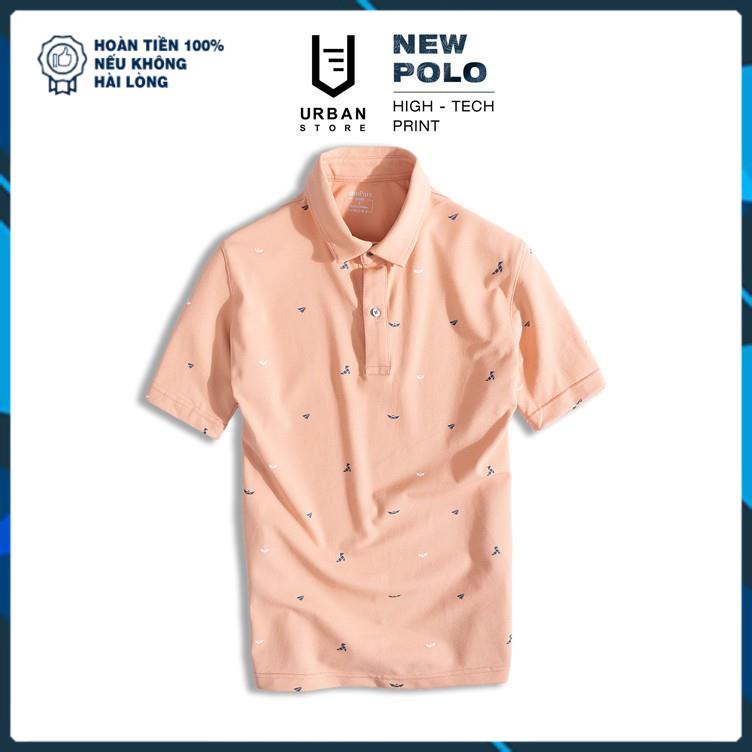 Áo Polo Nam cooPure, Áo Polo Nam Chất Liệu Cotton 95% Origami Printing NO.1825 | BigBuy360 - bigbuy360.vn