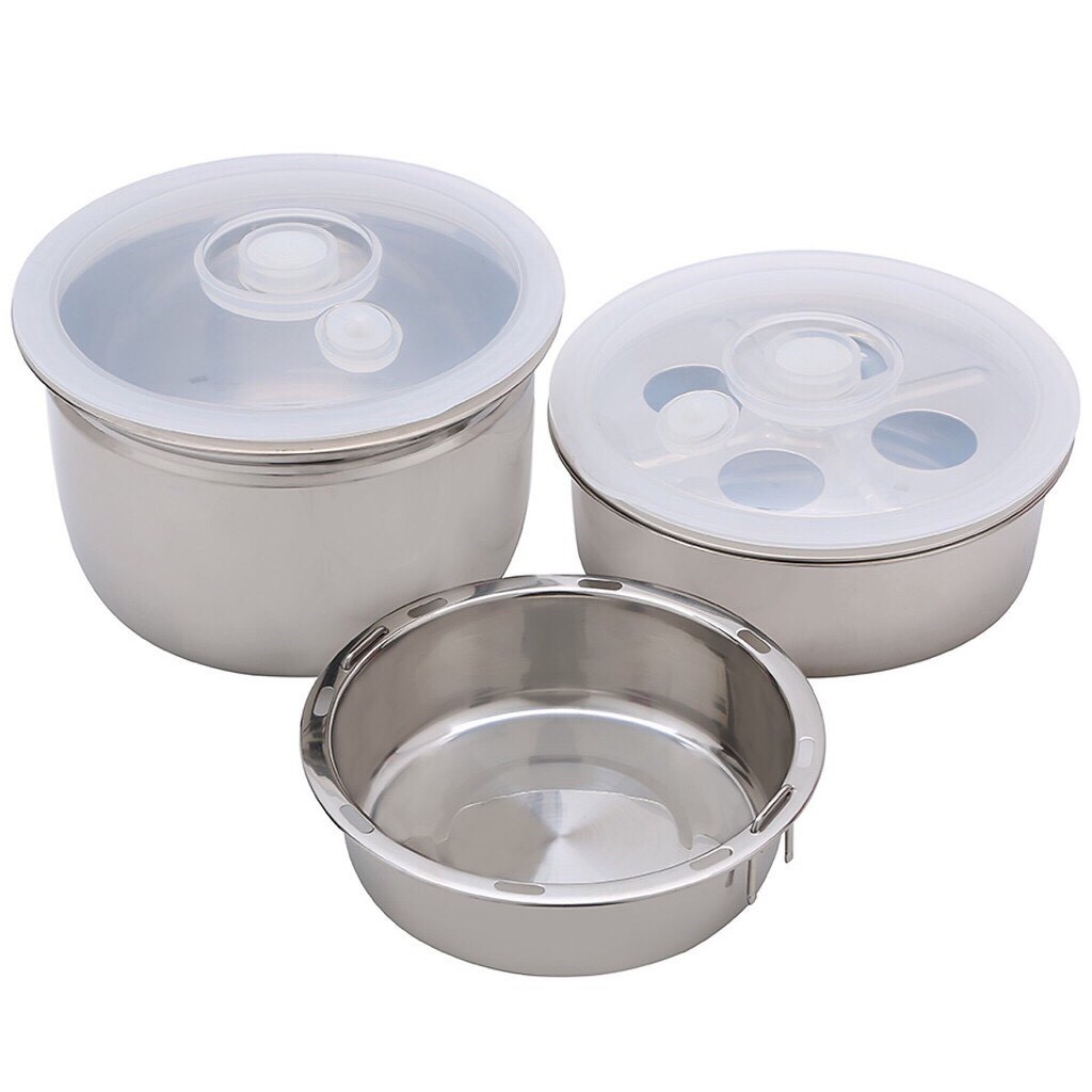 Hộp cơm điện mini hâm nóng thức ăn, nấu cơm đa năng Joyoung F-20Z602B 3 tầng, bảo hành 1 năm - GREEN