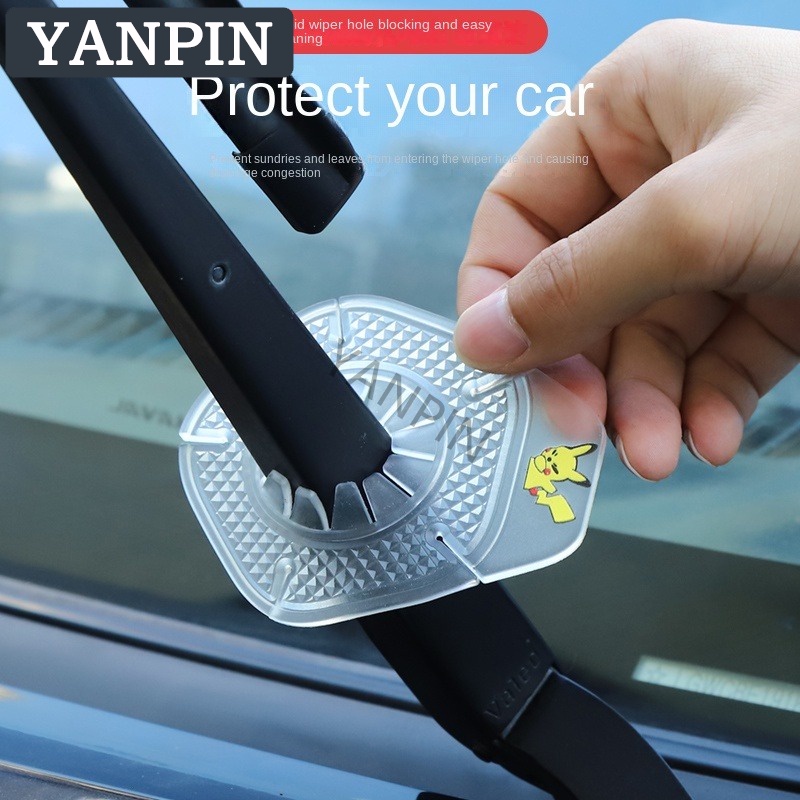 Toyota Ốp Silicon Chống Bụi Cho Cần Gạt Nước Xe Hơi CROSS RUSH WIGO INNOVA Calya Dyna Yaris Sienta Fortuner Harrier Vios Camry Corolla Supra Wish Revo Hiace Altis