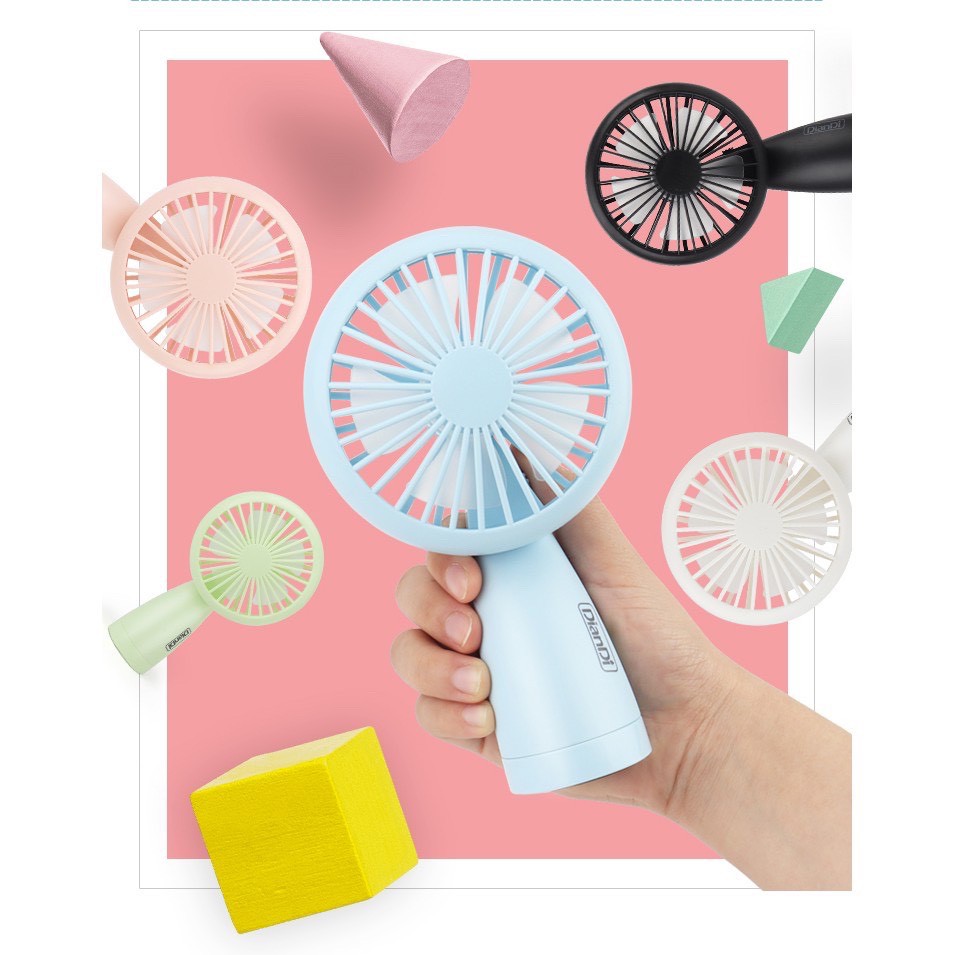 [HOT] QUẠT MINI CẦM TAY, QUẠT CẦM TAY SẠC USB PIN DUNG LƯỢNG CAO | BigBuy360 - bigbuy360.vn
