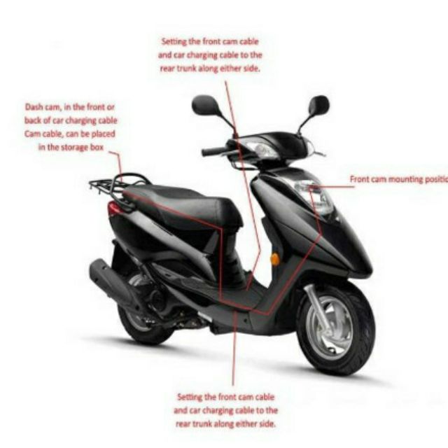 Máy Ghi Hình Kép Chuyên Dụng Cho Xe Mô Tô | BigBuy360 - bigbuy360.vn