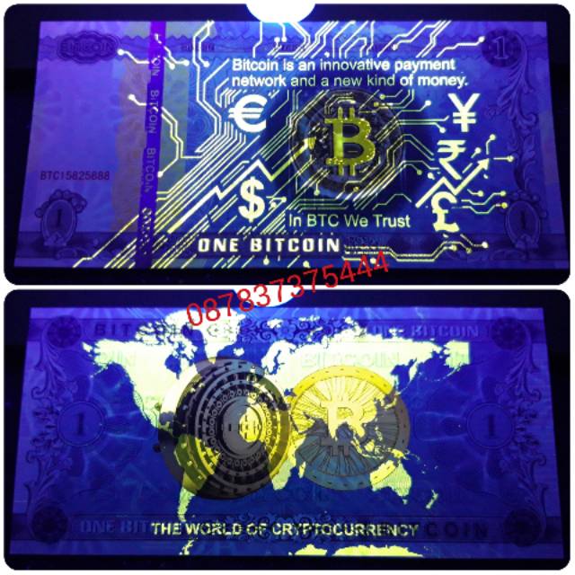 One Đồng Xu Kỷ Niệm 1 Bitcoin Độc Đáo