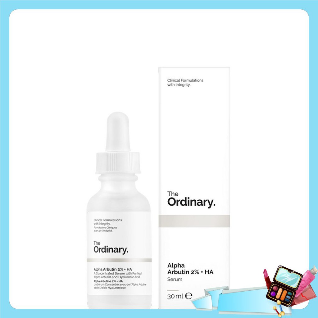 Tinh chất dưỡng trắng Alpha Arbutin 2% + HA - The Ordinary ღᏠᎮ