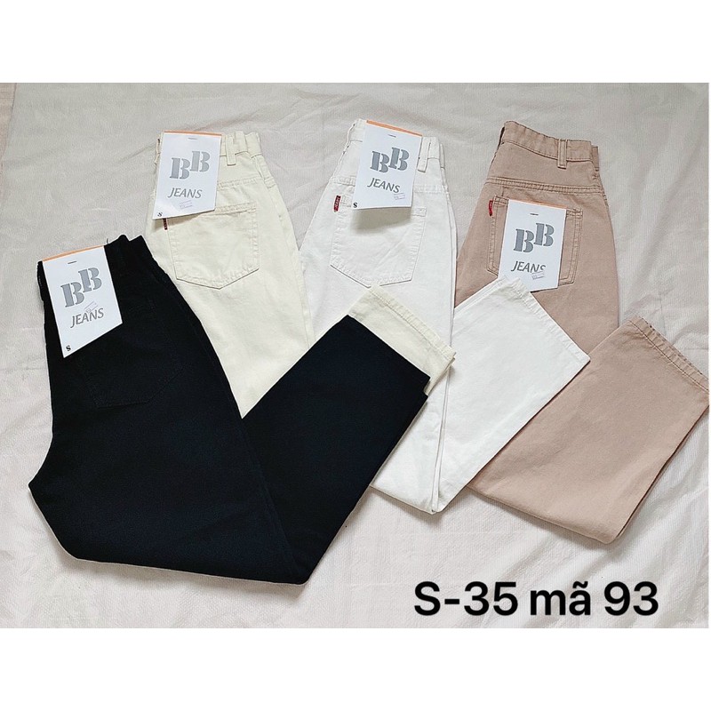 Quần baggy kaki nữ lưng cao size đại hàng VNXK MS93 thời trang bigsize 2KJean