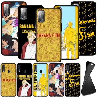 Ốp điện thoại silicon mềm in hoạt hình Banana Fish cho Samsung Galaxy A50 A40 A30 A20 A10 A70 A50S A30S A20S A10S M20