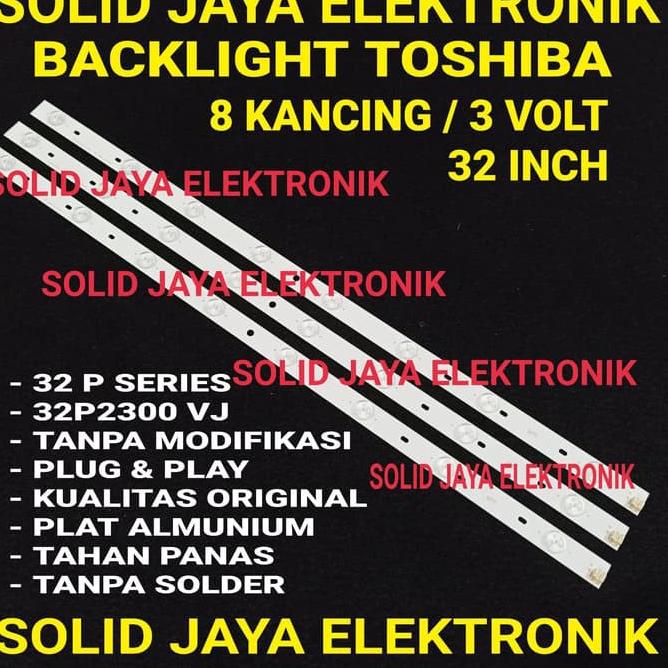 TOSHIBA Bảng Đèn Led Tv 8 Nút 3 Volt 8k 3v Bl T T T T T T T T T T 32 P 2300 8k 3v