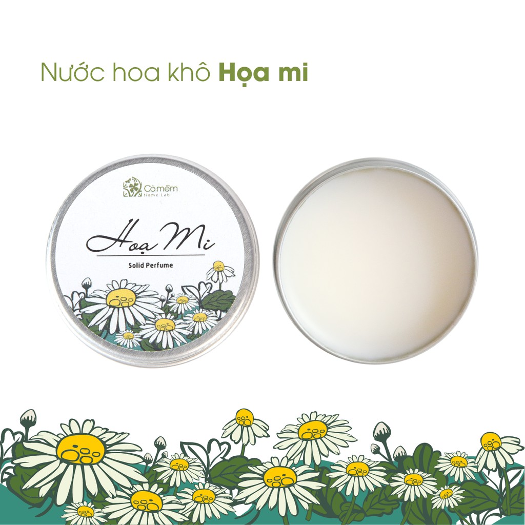 Nước Hoa Cho Bà Bầu - Nước Hoa Khô Họa Mi Hương Hoa Cúc Họa Mi Trong Sáng Tươi Mát Cỏ Mềm