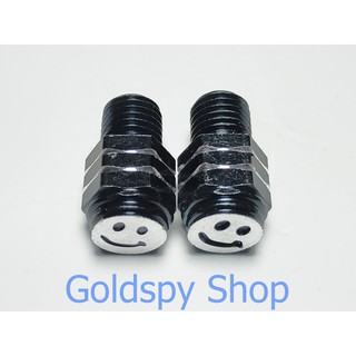 Ốc Chân Gương Xe Máy Hình Mặt Cười (giá 1 Đôi)