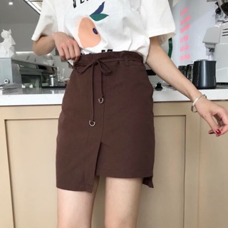 (ntutquyen) Chân váy ngắn cột dây