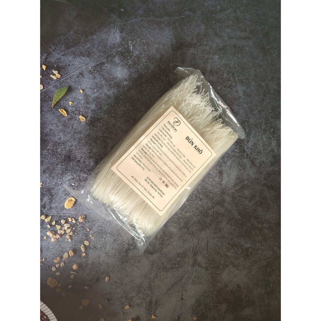 bún gạo trắng sạch 500gr