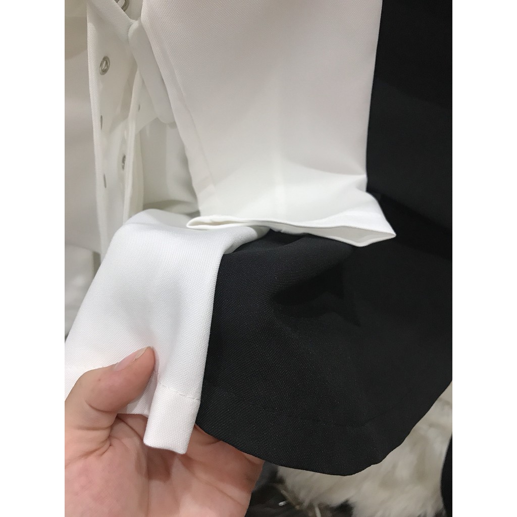 Đầm vest tay dài KÈM quần sort cao cấp đi tiệc cưới, đi bar,dạo phố, đi học, đi làm xinh xắn, sang trọng | BigBuy360 - bigbuy360.vn