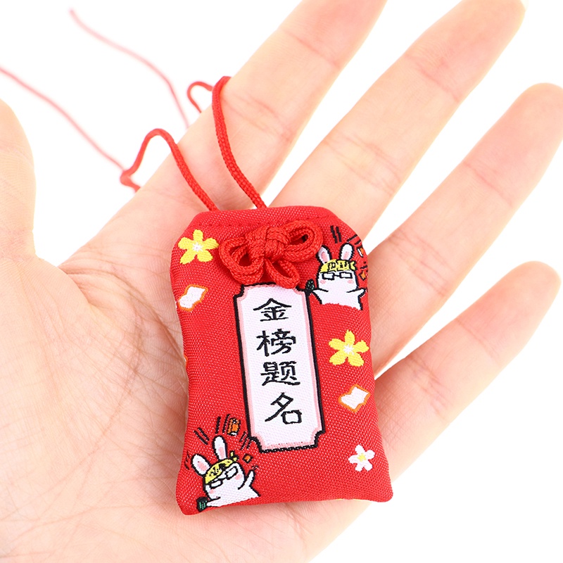1pc Japanese Prayer Omamori Pray Fortune Beauty Health Guard Talisman Pendant