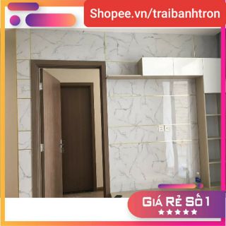 Tấm PVC vân đá (dày 3mm) Ốp tường, phòng trang trí không gian siêu đẹp
