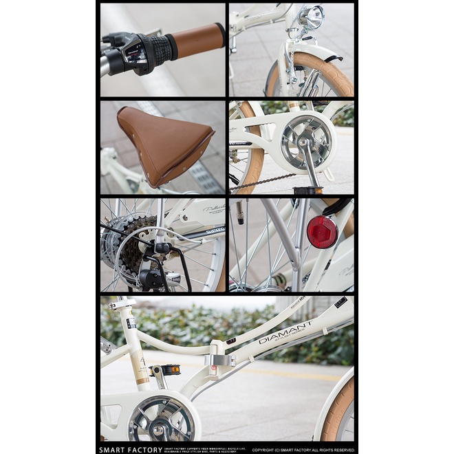 XE ĐẠP GẤP XUẤT NHẬT MYPALLAS DIAMANT M260