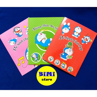 Bìa lót tập vở Doraemon cho học sinh - BiMi store