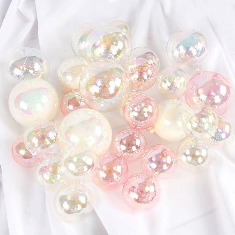 phụ kiện trang trí bánh sinh nhật [FREESHIP] bộ ba viên bi nhựa trang trí bánh