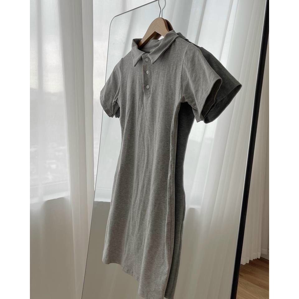 [VÁY BODY] Đầm Polo Nữ Dáng Ôm, Váy Thun Cổ Đức Nữ Màu Pastel Siêu Trendy | BigBuy360 - bigbuy360.vn