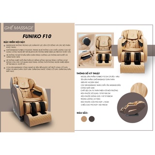 [ Freeship khi mua ghế massage Funiko F10 ], công nghệ massage Nhật Bản
