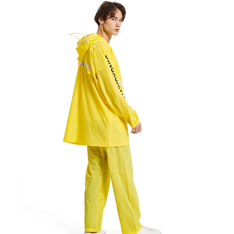 Áo Mưa Trong Suốt Có Mũ Trùm Đầu Tiện Dụng Cho Nam Và Nữ