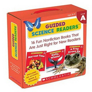 [Freeship]Bộ Nhập - Tặng MP3 - SCHOLASTIC GUIDED SCIENCE READERS ABCDEF (5 Level)