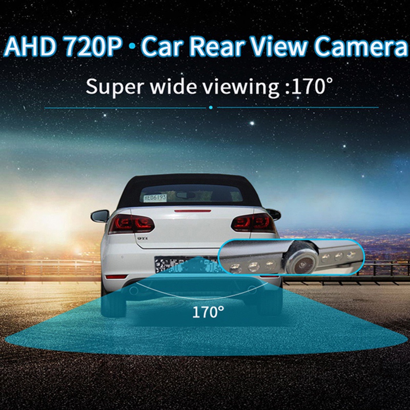 Wireless EU Car License Plate Frame CCD Dynamic Trajectory Rear View Camera Night Vision Reverse Camera with 5 IR Light | WebRaoVat - webraovat.net.vn