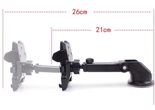 Kẹp điện thoại đa năng trên xe hơi giá để đt đặt talo oto ô tô cài dính chắc