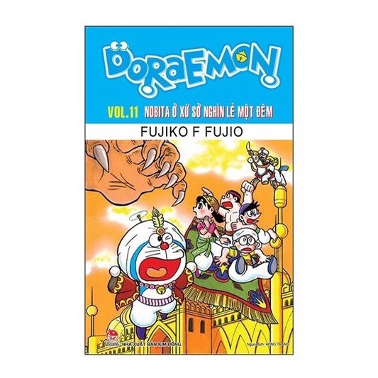 Sách - Doraemon Truyện Dài - Tập 11 - Nobita Ở Xứ Sở Nghìn Lẻ Một Đêm - Tái Bản 2020 - 8935244814194