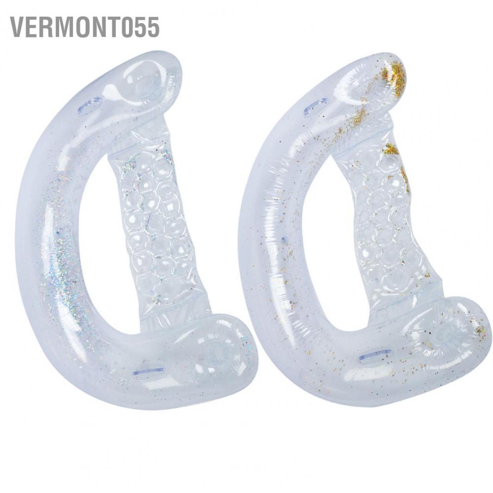 Hàng Hot Bền bể bơi bơm hơi Đệm nổi trên giường Nệm Đồ chơi nước mùa hè với Paillette Hàng giao ngayVermont055