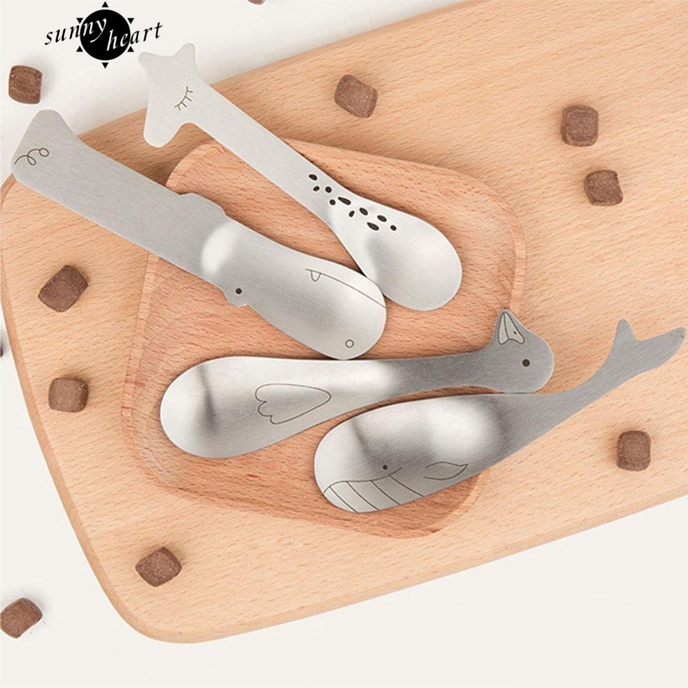 Muỗng Múc Kem , Tráng Miệng Hình Động Vật Đáng Yêu