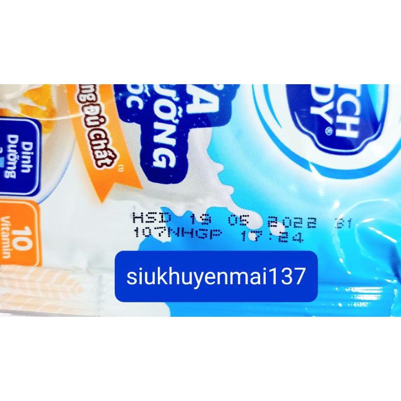 dây 10 gói Sữa dinh dưỡng ngũ cốc Dutch Lady cô gái hà lan ( 6.2022)