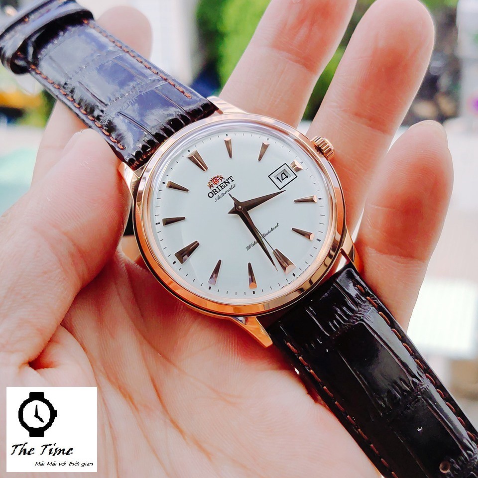 Đồng hồ nam Orie Bambino Gen 1 FAC00002W0 mặt bạc trắng case 40.5mm. 3atm | BigBuy360 - bigbuy360.vn