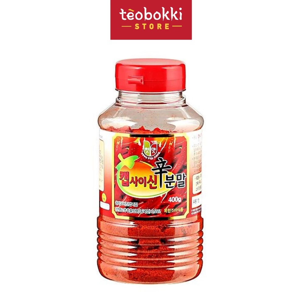 Ớt bột mịn Hàn Quốc Chungwoo 400g