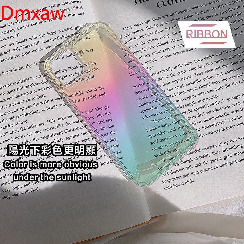 Ốp Điện Thoại laser gradient Cầu Vồng Cho iPhone 12 Pro Max 11 Pro Max XS Max X XR 11 7 8 Plus SE 2020 Thời Trang