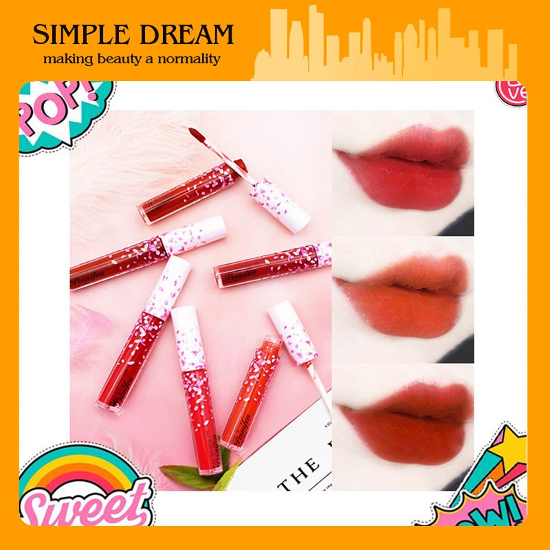 * Hot Sale * Lady Moisturizing Lipstick Natural Fashion Matte Lasting Waterproof Easy to Carry Sexy Lip Gloss