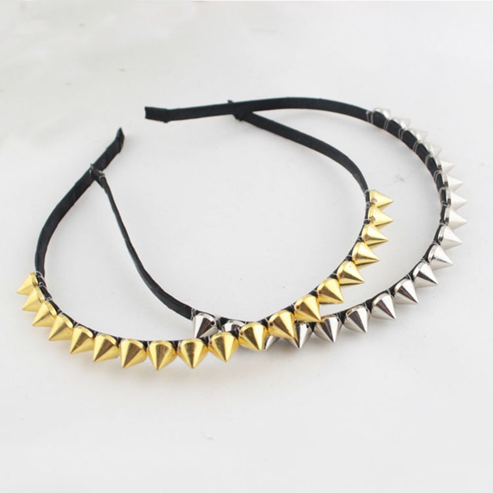 Cài tóc đính đinh tán cá tính thời trang dành cho nữ