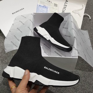 [FULL BOX+BILL] Giày Thể Thao Đen Cổ Chun Balen Nam Nữ Hit Hot 2021