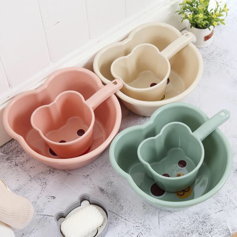 Chậu Rửa Mặt Cỡ Lớn Chất Liệu Dày Dặn Họa Tiết Hoạt Hình Cho Bé | BigBuy360 - bigbuy360.vn