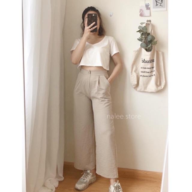 culottes đũi khuy chun sau | BigBuy360 - bigbuy360.vn