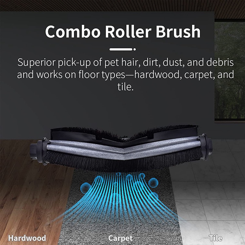 Bộ 14 Phụ Kiện Cho Robot Hút Bụi Ecovacs DEEBOT N9 + Yeedi K10 Yeedi