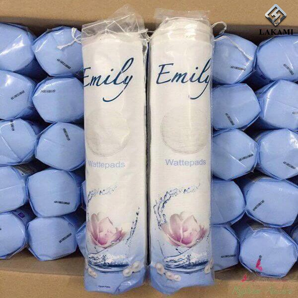 Bông tẩy trang Emily Cotton Hàng Đức 120 miếng